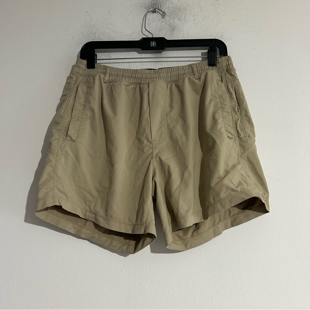 Birddogs The Sunrise Crew Original Khaki Lined 5" Shorts Size Large Short